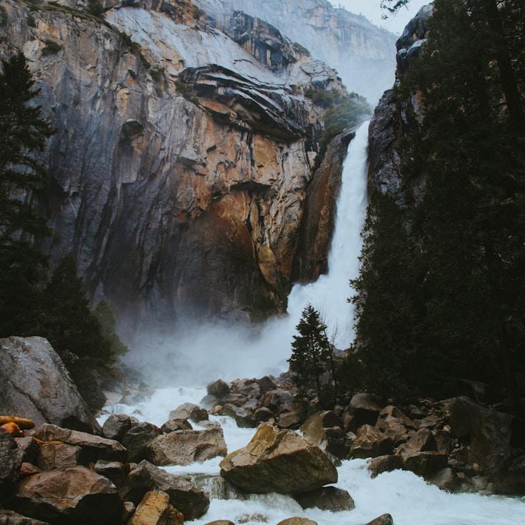 Alpine wilderness landscape